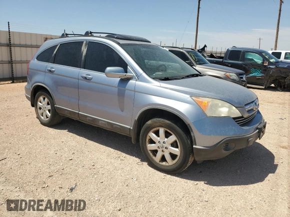 2007 Honda CR-V EX-L with VIN JHLRE38777C040907, listed as a Copart auction lot 55174645 with 217,318 mi miles and Clean Title. Bid and sale history available at carsss.com. Image 4.