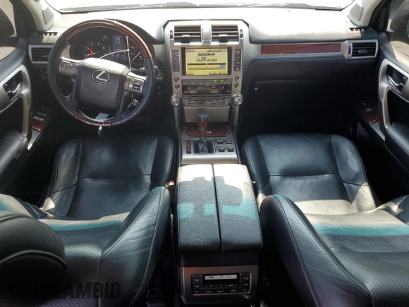 2010 Lexus GX 460 Premium with VIN JTJJM7FX5A5011762, listed as a Copart auction lot 56207715 with 185,360 mi miles and Salvage title. Bid and sale history available at DreamBid. Image 8.
