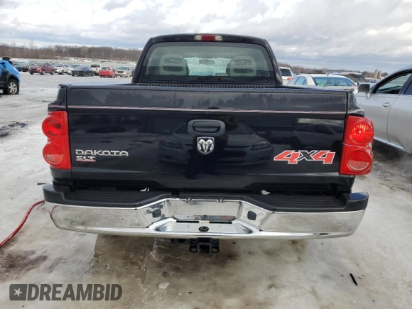 2006 Dodge Dakota SLT with VIN 1D7HW48K86S534123, listed as a Copart auction lot 42533335 with 139,477 mi miles and Clean Title. Bid and sale history available at carsss.com. Image 6.
