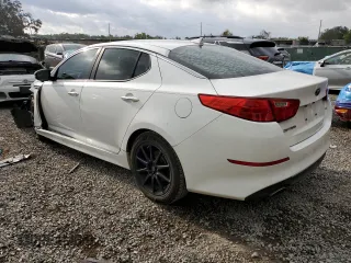 2015 Kia Optima LX with VIN KNAGM4A77F5555249, listed as a Copart auction lot 48341055 with 143,028 mi miles and Non Repairable. Bid and sale history available at carsss.com. Image 2.