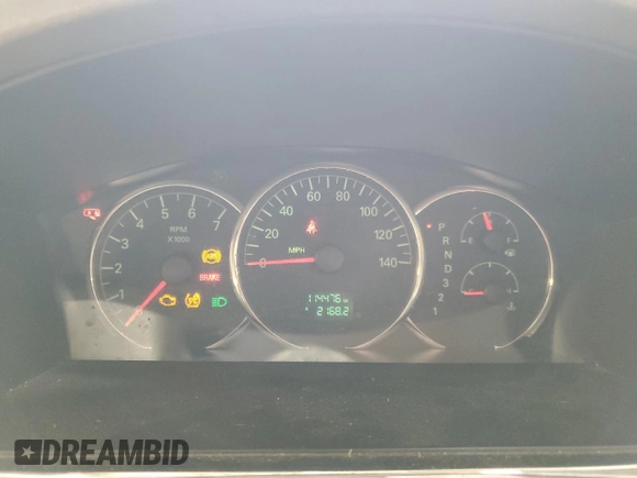 2007 Buick LaCrosse CX with VIN 2G4WC582171176392, listed as a Copart auction lot 52071725 with 114,476 mi miles and Salvage title. Bid and sale history available at DreamBid. Image 9.