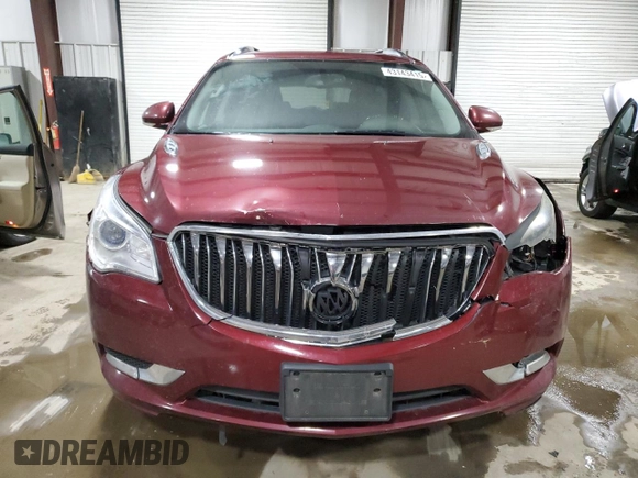 2016 Buick Enclave Leather with VIN 5GAKVBKD6GJ153106, listed as a Copart auction lot 43143415 with 140,303 mi miles and Salvage Title. Bid and sale history available at carsss.com. Image 5.