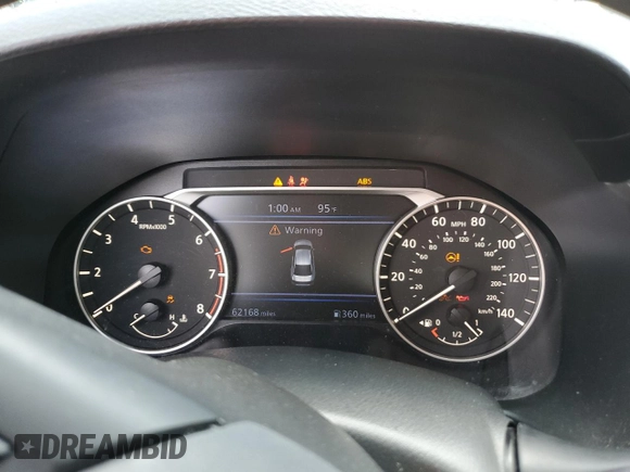 2020 Nissan Altima S z VIN 1N4BL4BV4LC274603, wystawiony jako Copart lot #58404905 z przebiegiem 62 168 mil mil oraz Szkoda całkowita • Salvage title. Historia ofert i sprzedaży dostępna na DreamBid. Obrazek 9.