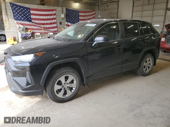 2022 Toyota RAV4 LE with VIN 2T3F1RFV0NC309521, listed as a Copart auction lot 50691855 with 28,956 mi miles and Salvage Title. Bid and sale history available at carsss.com. Image 1.