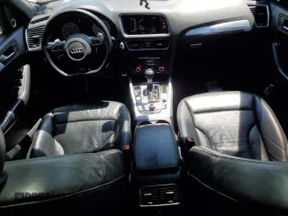 2015 Audi SQ5 Premium Plus with VIN WA1CGAFP1FA090470, listed as a Copart auction lot 55276774 with 209,211 mi miles and Salvage Title. Bid and sale history available at carsss.com. Image 8.