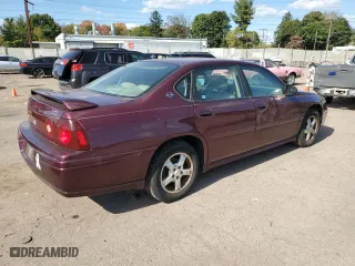 2004 Chevrolet Impala LS with VIN 2G1WH52K749160573, listed as a Copart auction lot 75105864 with 86,165 mi miles and Clean Title. Bid and sale history available at carsss.com. Image 3.
