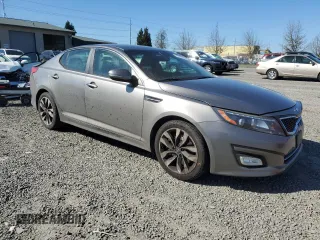 2015 Kia Optima SX with VIN 5XXGR4A7XFG510483, listed as a Copart auction lot 47249794 with 117,456 mi miles and Salvage Title. Bid and sale history available at carsss.com. Image 4.