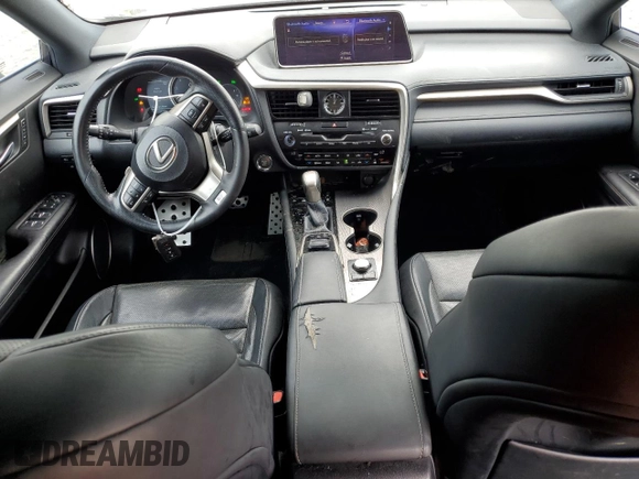 2016 Lexus RX 350 with VIN 2T2BZMCA9GC039515, listed as a Copart auction lot 58614395 with 144,614 mi miles and Salvage title. Bid and sale history available at DreamBid. Image 8.