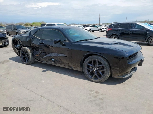 2021 Dodge Challenger SXT with VIN 2C3CDZAG0MH568370, listed as a Copart auction lot 50526435 with 18,997 mi miles and Salvage Title. Bid and sale history available at carsss.com. Image 4.