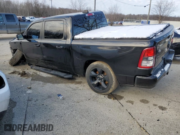 2019 Ram 1500 Big Horn/Lone Star with VIN 1C6RRFFG2KN908449, listed as a Copart auction lot 45495695 with 123,866 mi miles and Salvage Title. Bid and sale history available at carsss.com. Image 2.
