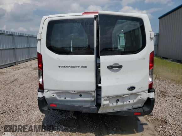 2021 Ford Transit Cargo with VIN 1FTBR1Y84MKA35617, listed as a Copart auction lot 56629234 with Not provided miles and . Bid and sale history available at DreamBid. Image 6.
