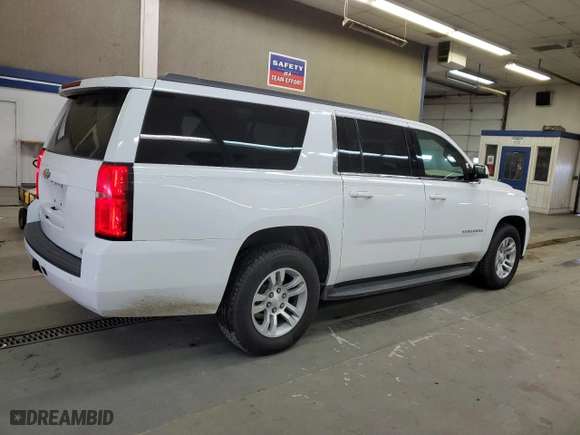 2018 Chevrolet Suburban LS with VIN 1GNSKGKC2JR188737, listed as a Copart auction lot 42379025 with NaN miles and Salvage Title. Bid and sale history available at carsss.com. Image 3.