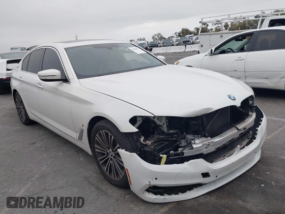 2018 BMW 5 Series 530e with VIN WBAJA9C56JB252738, listed as a IAAI auction lot 42260352 with 113,581 mi miles and . Bid and sale history available at DreamBid. Image 1.