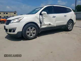 2015 Chevrolet Traverse LT z VIN 1GNKRHKD0FJ213148, wystawiony jako Copart lot #57886225 z przebiegiem 147 217 mil mil oraz Szkoda całkowita • Salvage title. Historia ofert i sprzedaży dostępna na DreamBid. Obrazek 1.
