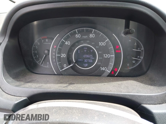 2014 Honda CR-V EX-L with VIN 2HKRM3H78EH517362, listed as a IAAI auction lot 42045600 with 109,605 mi miles and . Bid and sale history available at carsss.com. Image 7.