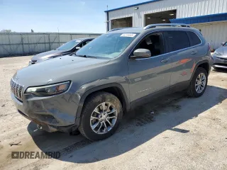 2020 Jeep Cherokee Latitude Plus with VIN 1C4PJMLB7LD555301, listed as a Copart auction lot 56246665 with 70,973 mi miles and Salvage title. Bid and sale history available at DreamBid. Image 1.