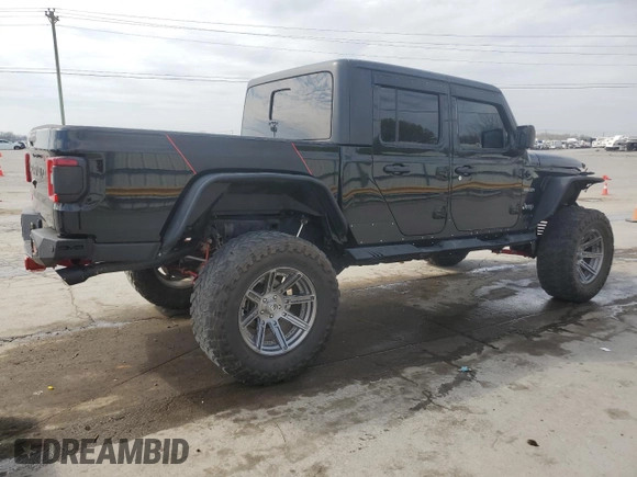 2020 Jeep Gladiator Overland z VIN 1C6HJTFG4LL137667, wystawiony jako Copart lot #49980295 z przebiegiem 49 016 mil mil oraz Szkoda całkowita • Salvage title. Historia ofert i sprzedaży dostępna na DreamBid. Obrazek 3.