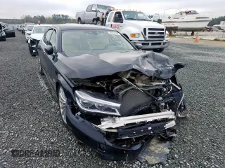 2018 BMW 7 Series 750i with VIN WBA7F0C56JGM22669, listed as a Copart auction lot 53783600 with 0 mi miles. Bid and sale history available at carsss.com. Image 1.
