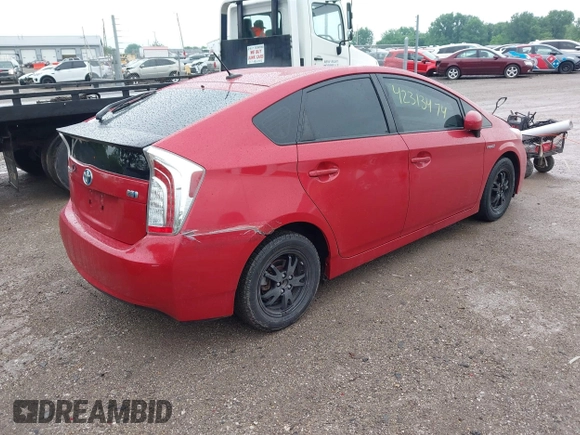 2015 Toyota Prius Four z VIN JTDKN3DU9F1876979, wystawiony jako IAAI lot #42313474 z przebiegiem 193 380 mil mil oraz . Historia ofert i sprzedaży dostępna na DreamBid. Obrazek 4.