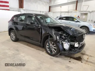 2023 Mazda CX-5 2.5 S with VIN JM3KFBAM5P0260383, listed as a Copart auction lot 51846035 with 29,977 mi miles and Salvage Title. Bid and sale history available at carsss.com. Image 4.