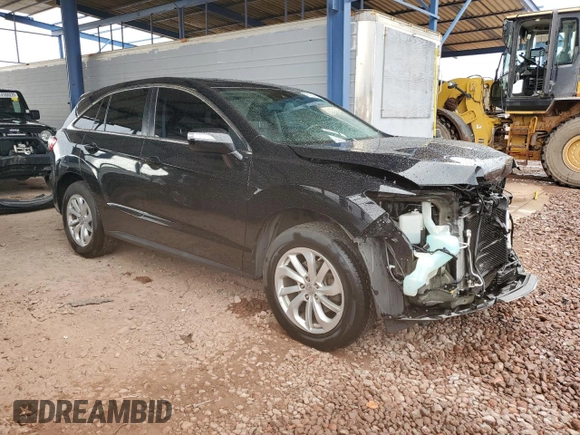 2016 Acura RDX Technology with VIN 5J8TB3H50GL010028, listed as a Copart auction lot 48180405 with 121,736 mi miles and Salvage Title. Bid and sale history available at DreamBid. Image 4.