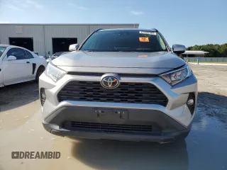 2021 Toyota RAV4 XLE with VIN 2T3W1RFV6MC152866, listed as a Copart auction lot 67205784 with 0 mi miles and Salvage Title. Bid and sale history available at carsss.com. Image 5.
