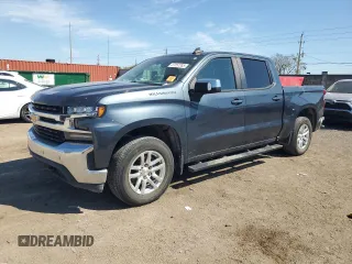 2020 Chevrolet Silverado 1500 LT with VIN 3GCPWCED7LG414760, listed as a Copart auction lot 47257265 with 102,446 mi miles and Non Repairable. Bid and sale history available at carsss.com. Image 1.