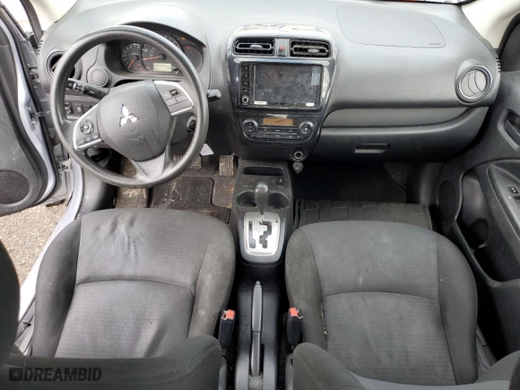 2022 Mitsubishi Mirage G4 ES with VIN ML32FUFJ4NHF08713, listed as a Copart auction lot 53929015 with 62,799 mi miles and Clean Title. Bid and sale history available at carsss.com. Image 8.