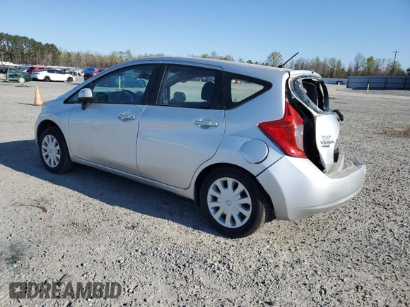 2014 Nissan Note S with VIN 3N1CE2CP5EL383305, listed as a Copart auction lot 50402565 with 72,424 mi miles and Salvage Title. Bid and sale history available at DreamBid. Image 2.