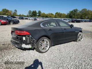 2017 Jaguar XE 35t Prestige with VIN SAJAK4BV7HA946778, listed as a Copart auction lot 74342964 with 0 mi miles and Salvage Title. Bid and sale history available at carsss.com. Image 3.