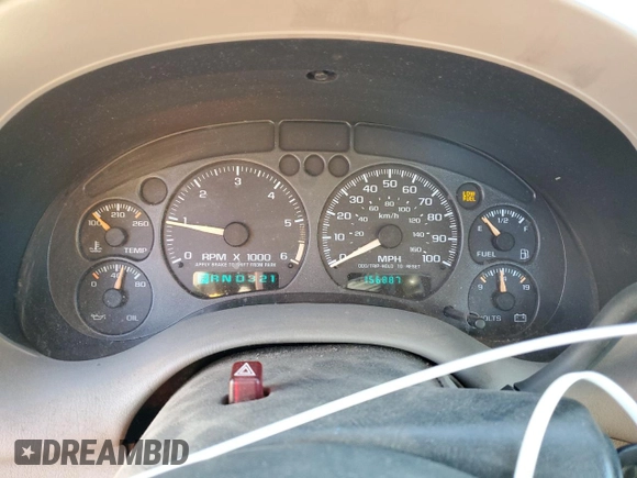 2001 Chevrolet S-10 LS with VIN 1GCDT19W618242218, listed as a Copart auction lot 51921875 with 156,887 mi miles and Salvage Title. Bid and sale history available at DreamBid. Image 9.