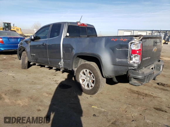 2018 Chevrolet Colorado 4WD LT with VIN 1GCHTCEN1J1188345, listed as a Copart auction lot 84589444 with 100,057 mi miles and Salvage Title. Bid and sale history available at carsss.com. Image 2.
