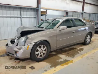 2007 Cadillac CTS with VIN 1G6DM57T970152651, listed as a Copart auction lot 65904654 with 0 mi miles and Salvage Title. Bid and sale history available at carsss.com. Image 1.