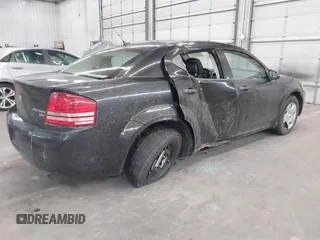 2010 Dodge Avenger SXT with VIN 1B3CC4FB8AN237135, listed as a IAAI auction lot 41751821 with 161,664 mi miles. Bid and sale history available at carsss.com. Image 4.