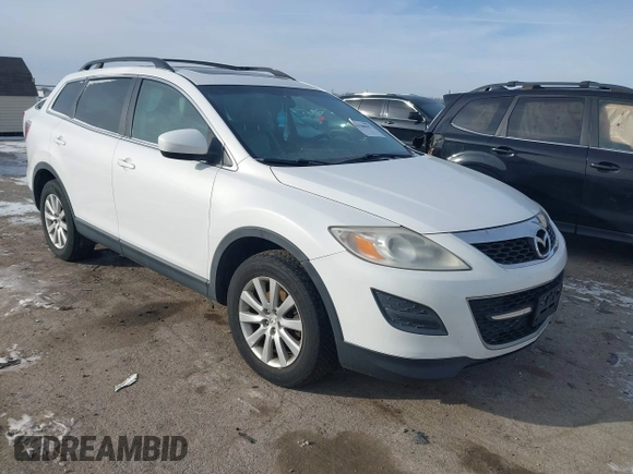 2010 Mazda CX-9 Grand Touring with VIN JM3TB3MA8A0207059, listed as a IAAI auction lot 41580047 with 204,609 mi miles. Bid and sale history available at carsss.com. Image 1.