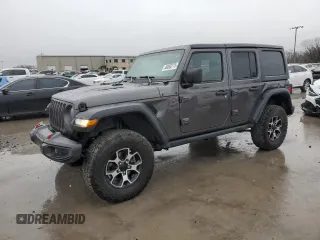 2023 Jeep Wrangler Rubicon с VIN 1C4HJXFN6PW509741, выставлен на аукционе Copart как лот 46056775 с пробегом 21 755 миль миль и Списание • Salvage title. История ставок и продаж доступна на DreamBid. Изображение 1.