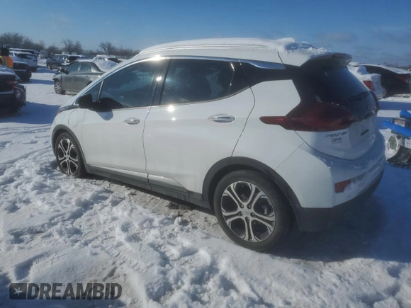 2021 Chevrolet Bolt EV Premier z VIN 1G1FZ6S03M4110032, wystawiony jako Copart lot #87728345 z przebiegiem 34 248 mil mil oraz Szkoda całkowita • Salvage title. Historia ofert i sprzedaży dostępna na DreamBid. Obrazek 2.