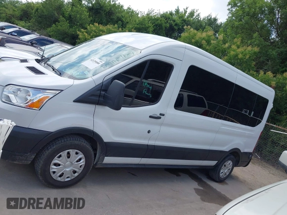 2019 Ford Transit with VIN 1FTYR2CM3KKB23365, listed as a IAAI auction lot 42439088 with 137,166 mi miles and . Bid and sale history available at DreamBid. Image 15.