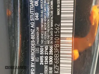 2023 Mercedes-Benz E 53 AMG with VIN W1KZF6BB3PB101562, listed as a Copart auction lot 41483845 with 16,312 mi miles and Salvage Title. Bid and sale history available at DreamBid. Image 13.