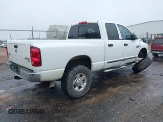 2007 Dodge Ram 2500 SLT with VIN 1D7KS28C67J525121, listed as a IAAI auction lot 41591016 with 224,865 mi miles. Bid and sale history available at carsss.com. Image 4.