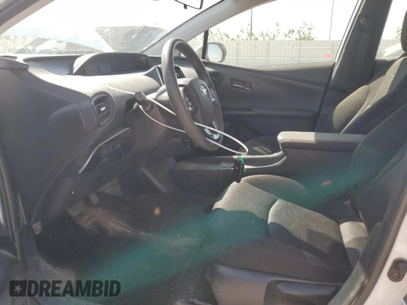 2021 Toyota Prius LE with VIN JTDL9MFU0M3024212, listed as a Copart auction lot 60416555 with 275,700 mi miles and Salvage title. Bid and sale history available at DreamBid. Image 7.