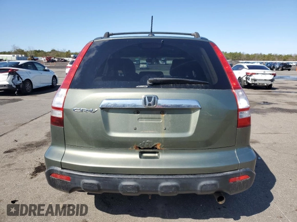 2007 Honda CR-V EX-L with VIN JHLRE48767C066906, listed as a Copart auction lot 52203215 with 248,638 mi miles and Clean Title. Bid and sale history available at carsss.com. Image 6.
