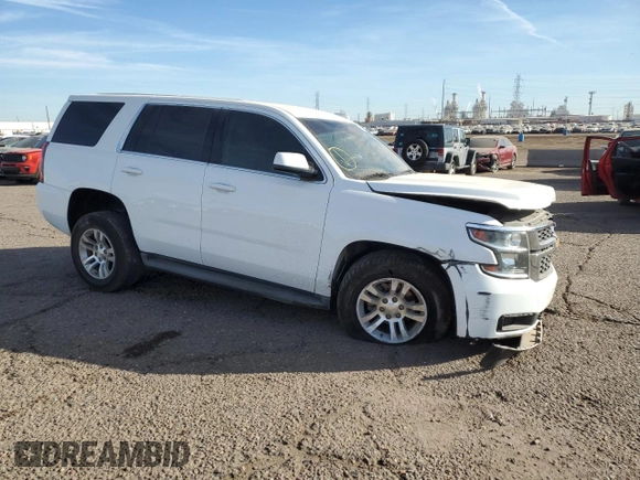 2016 Chevrolet Tahoe Commercial with VIN 1GNSKFEC3GR345836, listed as a Copart auction lot 83917324 with 142,027 mi miles and Clean title. Bid and sale history available at DreamBid. Image 4.