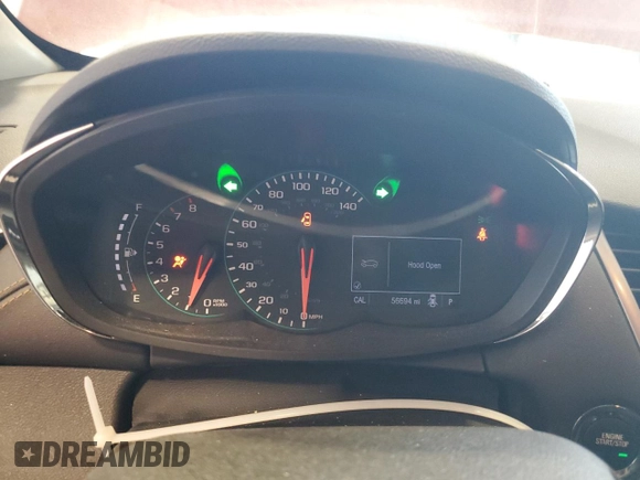 2020 Chevrolet Trax LT z VIN 3GNCJLSB8LL194916, wystawiony jako Copart lot #53229035 z przebiegiem 56 694 mil mil oraz Szkoda całkowita • Salvage title. Historia ofert i sprzedaży dostępna na DreamBid. Obrazek 9.