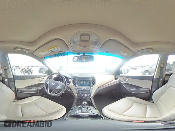 2014 Hyundai Santa Fe with VIN 5XYZU3LB4EG125059, listed as a Copart auction lot 54713465 with 79,601 mi miles and Salvage title. Bid and sale history available at DreamBid. Image 15.