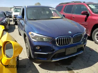 2018 BMW X1 sDrive28i with VIN WBXHU7C33J5L06428, listed as a Copart auction lot 48210333 with 33,965 mi miles. Bid and sale history available at carsss.com. Image 4.