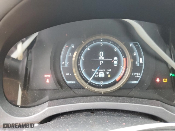 2015 Lexus RC 350 with VIN JTHSE5BC3F5003029, listed as a Copart auction lot 65398434 with 91,965 mi miles and Salvage Title. Bid and sale history available at carsss.com. Image 9.