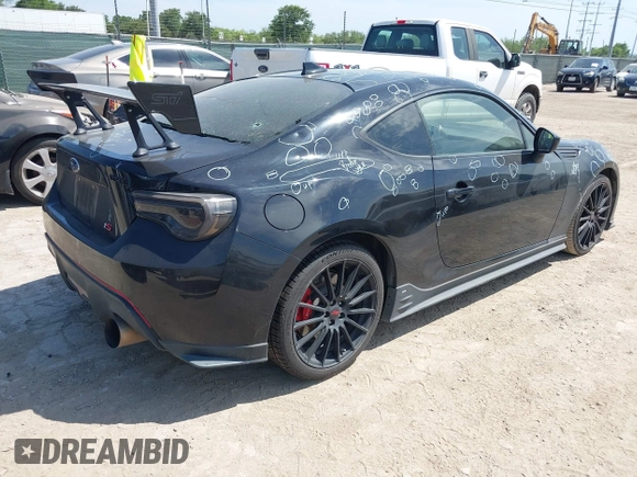 2018 Subaru BRZ tS with VIN JF1ZCAD15J9600264, listed as a IAAI auction lot 42253999 with 74,444 mi miles and . Bid and sale history available at DreamBid. Image 4.