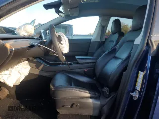 2021 Tesla Model Y Long Range with VIN 5YJYGDEE3MF089578, listed as a Copart auction lot 41381095 with 52,258 mi miles and Salvage Title. Bid and sale history available at DreamBid. Image 7.