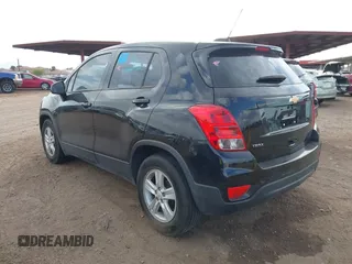 2021 Chevrolet Trax LS with VIN KL7CJKSB2MB315233, listed as a IAAI auction lot 41960660 with 79,627 mi miles. Bid and sale history available at carsss.com. Image 3.